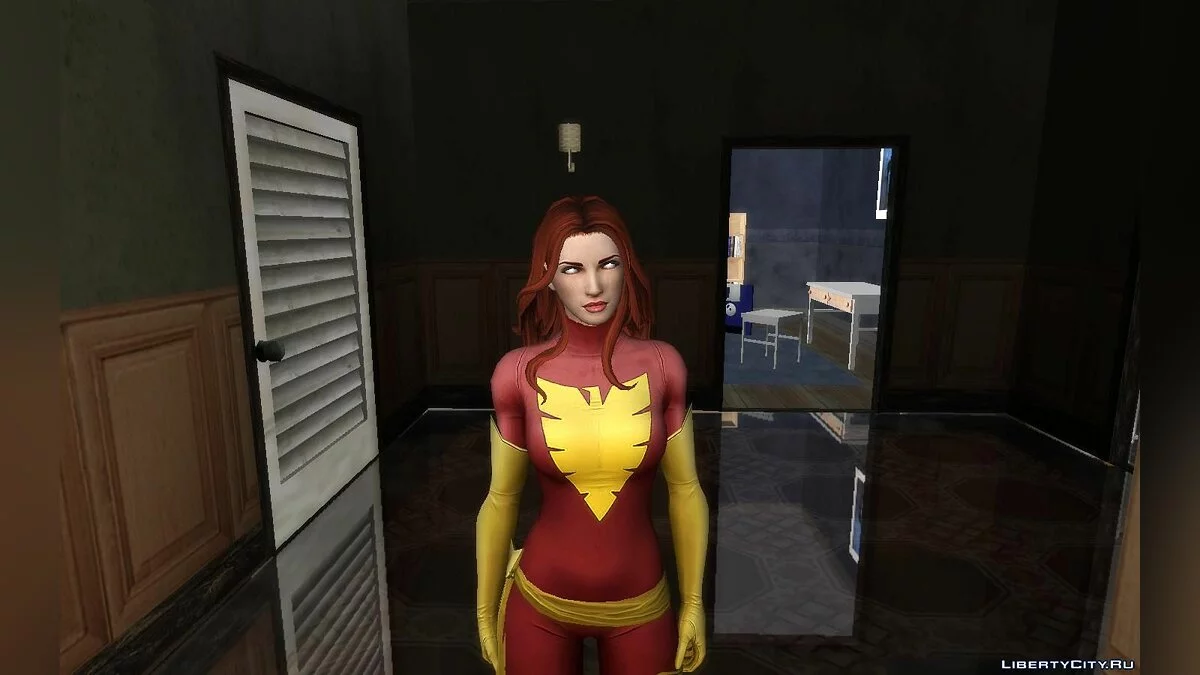 Джина Грей из Marvel / GTA San Andreas