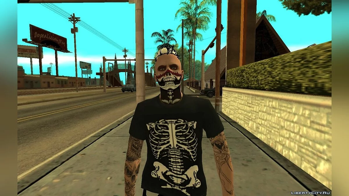 Хэллоуин (пак скинов, 2017) / GTA San Andreas