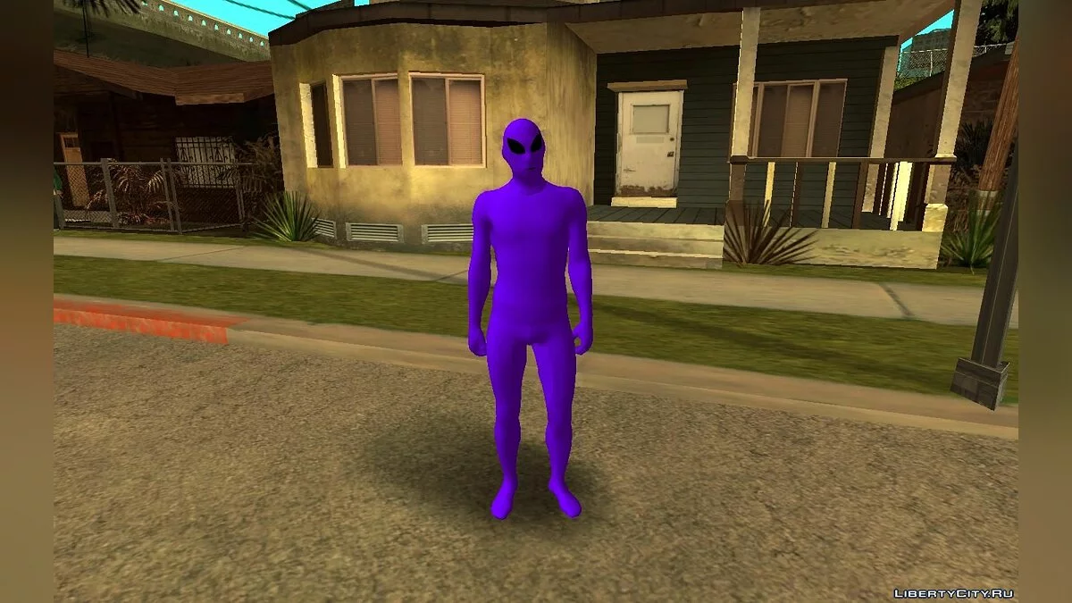 Костюмы инопланетян из DLC "Arena Wars" / GTA San Andreas