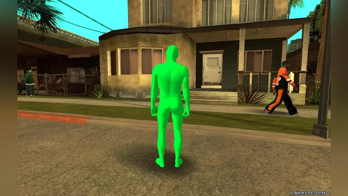 Костюмы инопланетян из DLC "Arena Wars" / GTA San Andreas