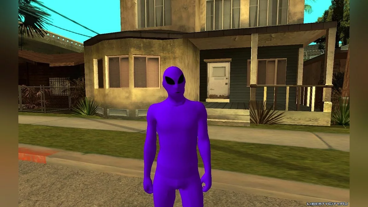Костюмы инопланетян из DLC "Arena Wars" / GTA San Andreas
