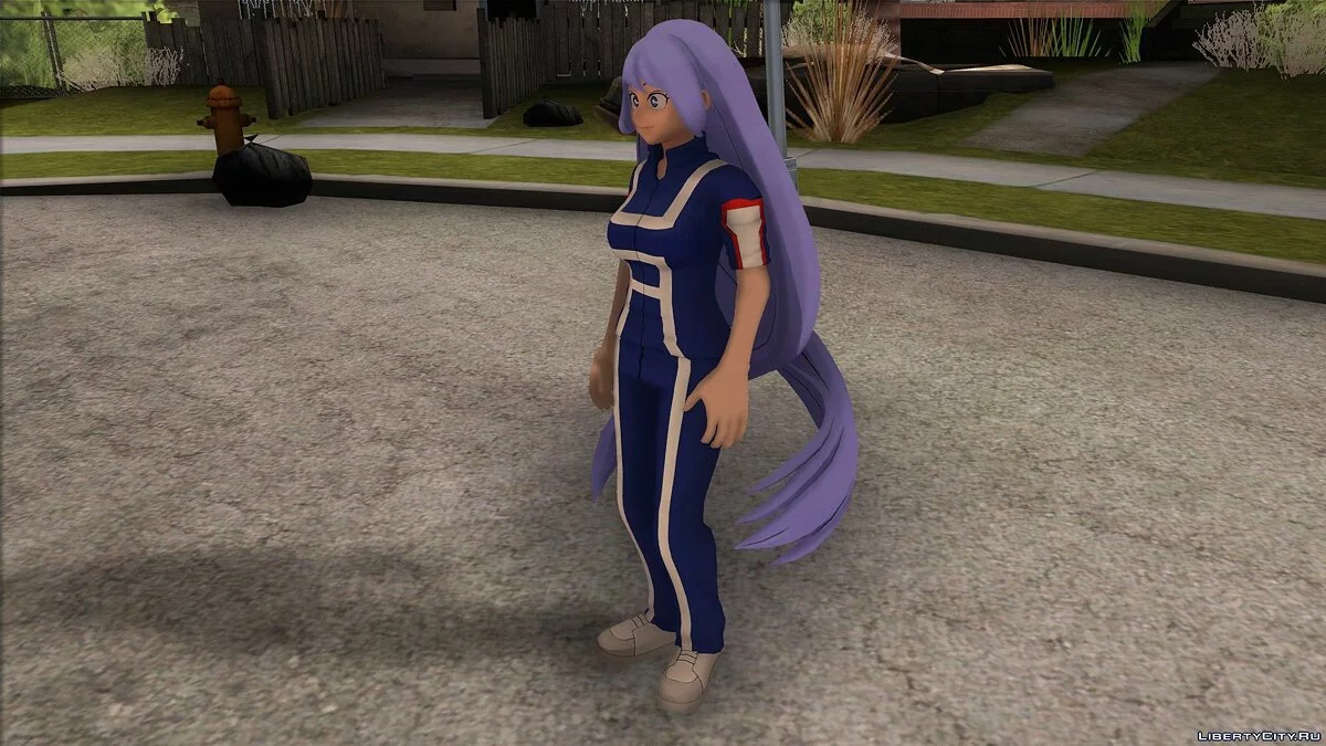 Нэдзирэ Хадо из My Hero Academia / GTA San Andreas