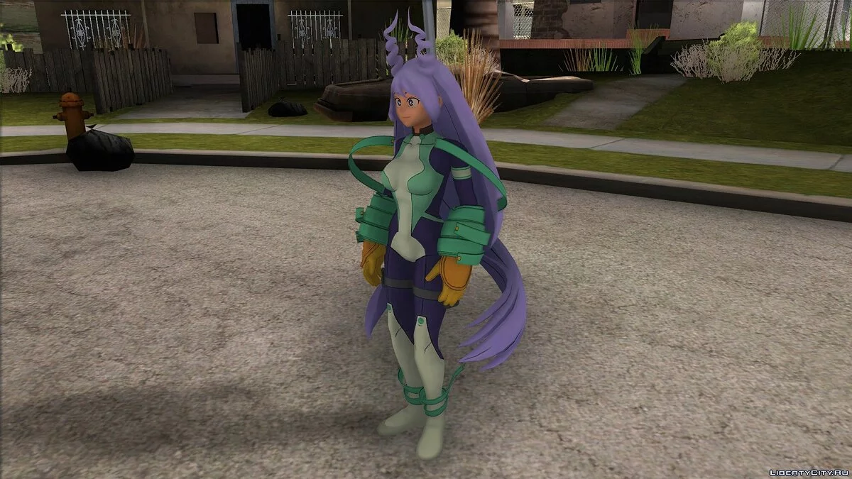 Нэдзирэ Хадо из My Hero Academia / GTA San Andreas