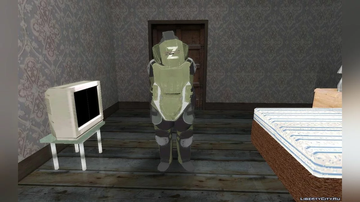 Скины из игры Payday 2 (Fbi и Swat) v1.1 / GTA San Andreas