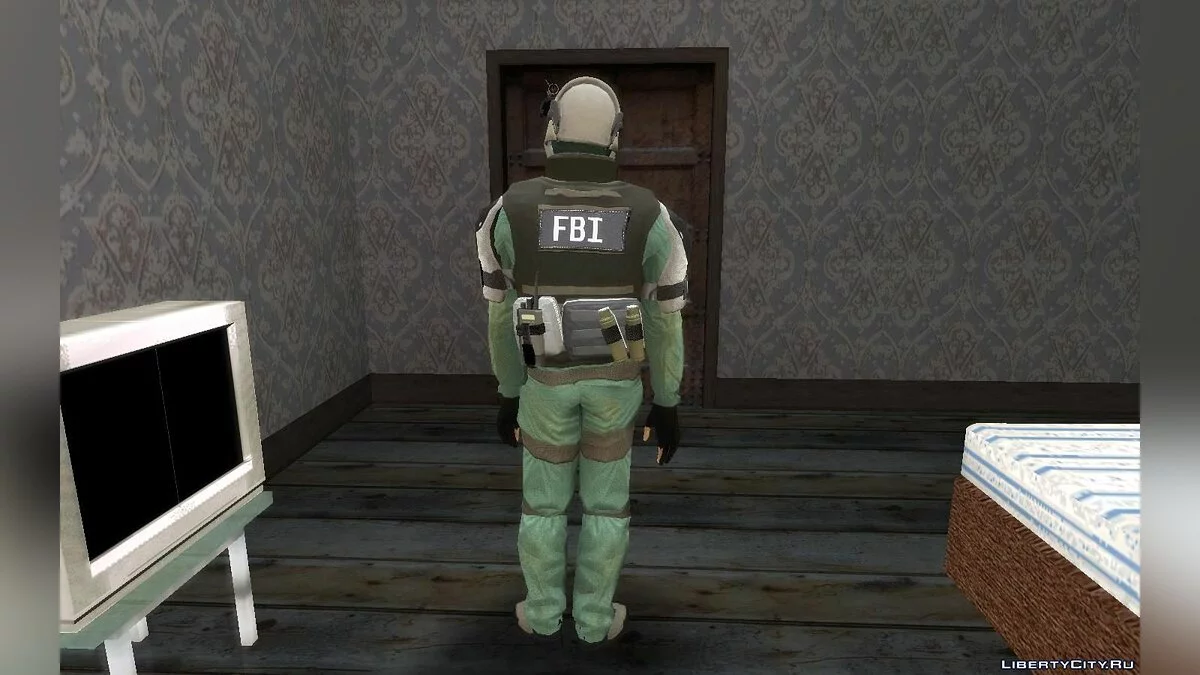 Скины из игры Payday 2 (Fbi и Swat) v1.1 / GTA San Andreas