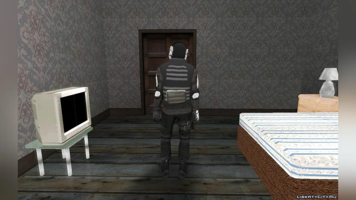Скины из игры Payday 2 (Fbi и Swat) v1.1 / GTA San Andreas