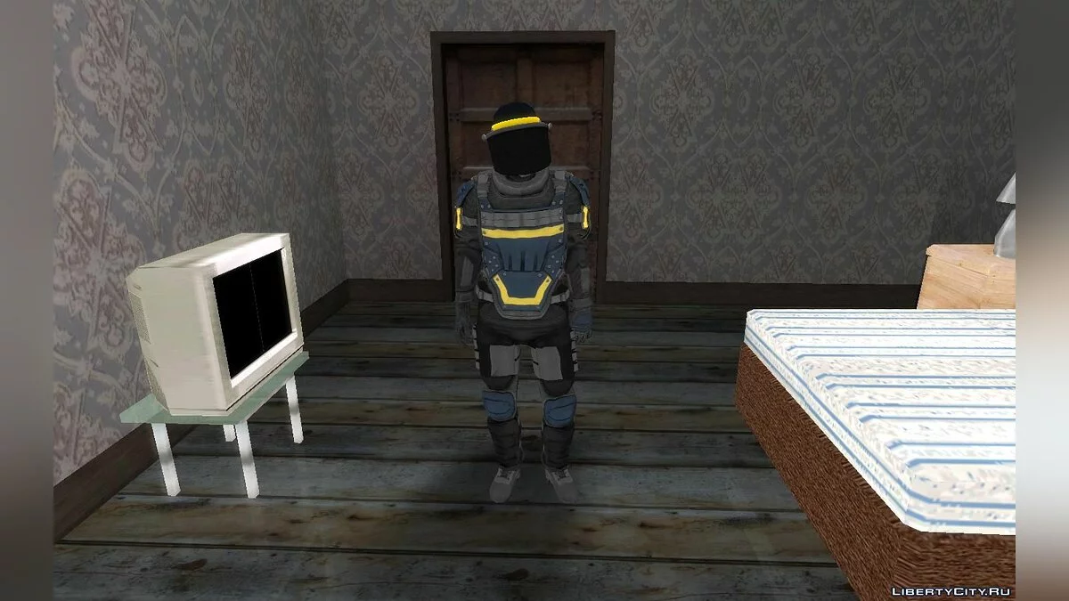 Скины из игры Payday 2 (Fbi и Swat) v1.1 / GTA San Andreas