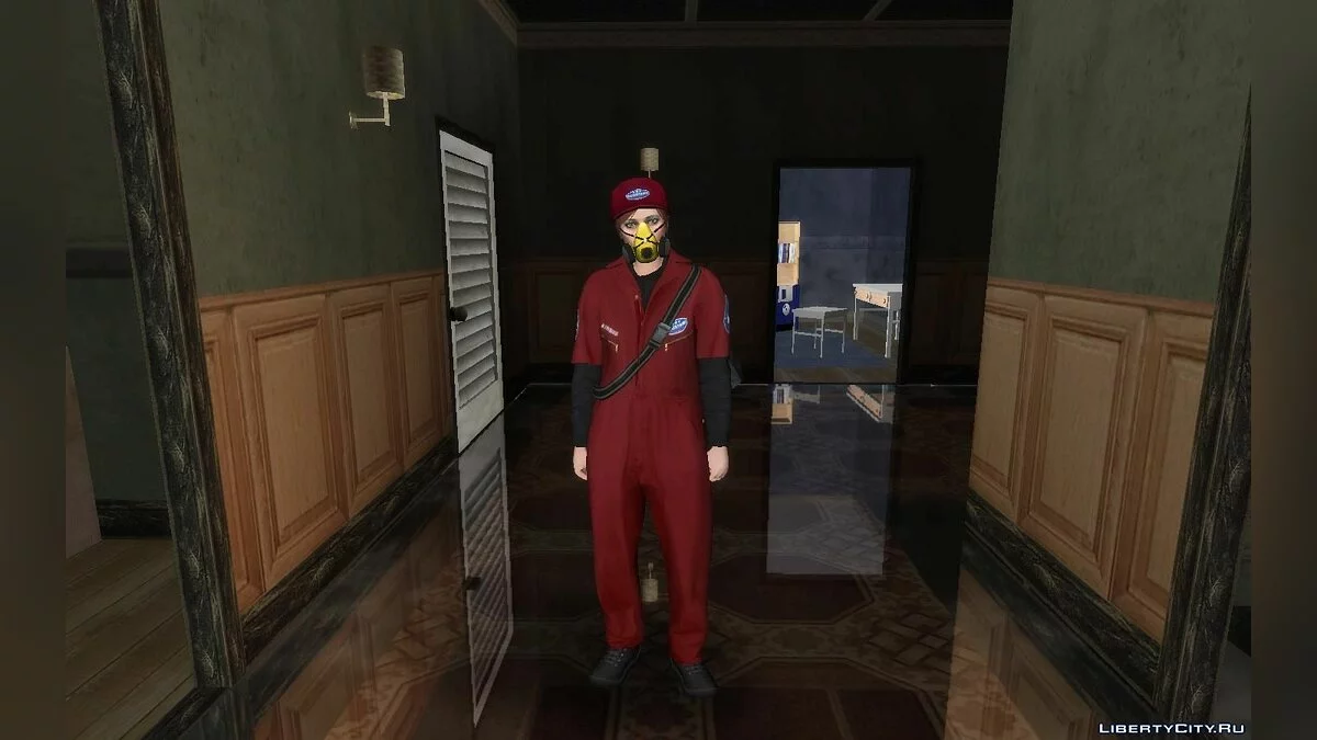 Скины в наряде Doomsday Heist из GTA 5 / GTA San Andreas