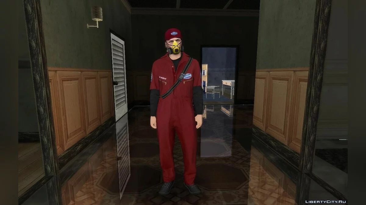 Скины в наряде Doomsday Heist из GTA 5 / GTA San Andreas