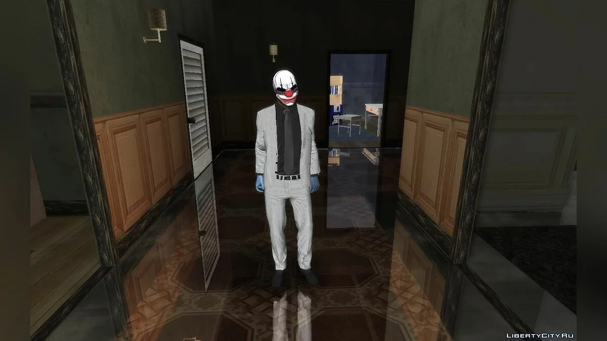 Чейнс из PAYDAY 2 (Сборник HD скинов) / GTA San Andreas