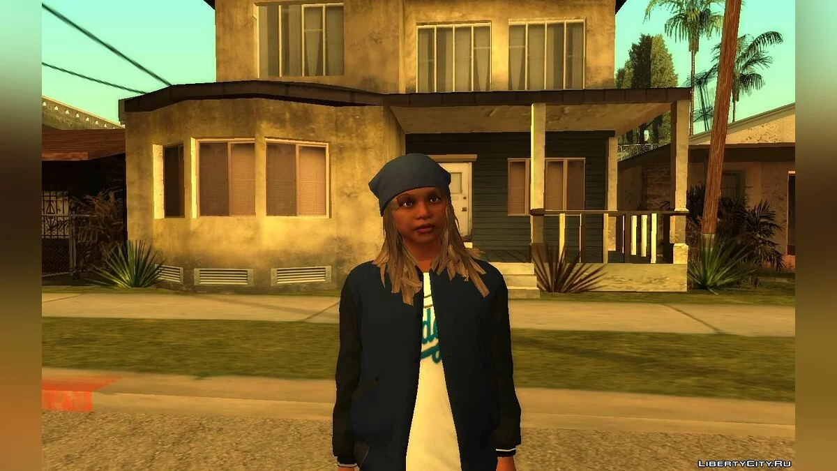 GTA 5 сборник скинов Crips / GTA San Andreas