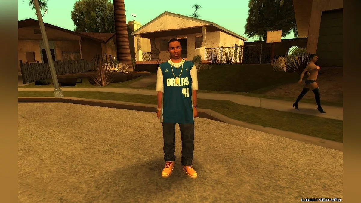 GTA 5 сборник скинов Crips / GTA San Andreas