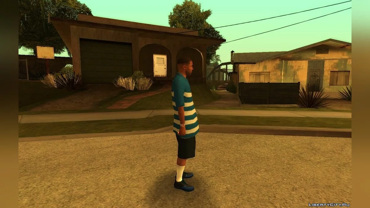 GTA 5 сборник скинов Crips / GTA San Andreas