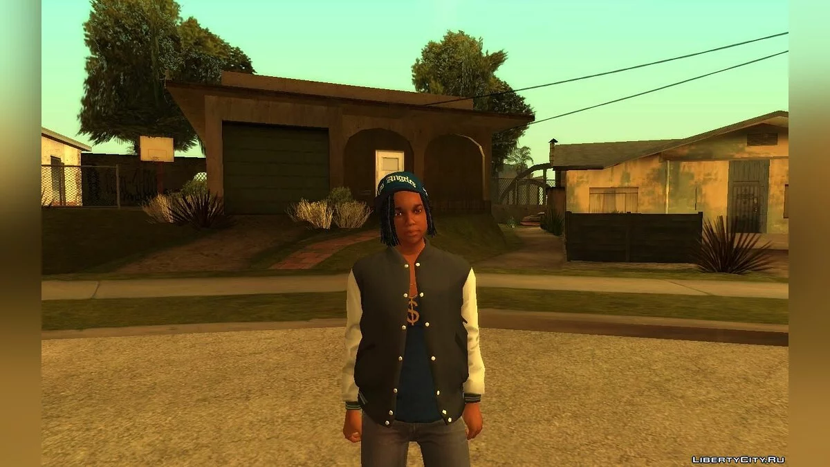GTA 5 сборник скинов Crips / GTA San Andreas