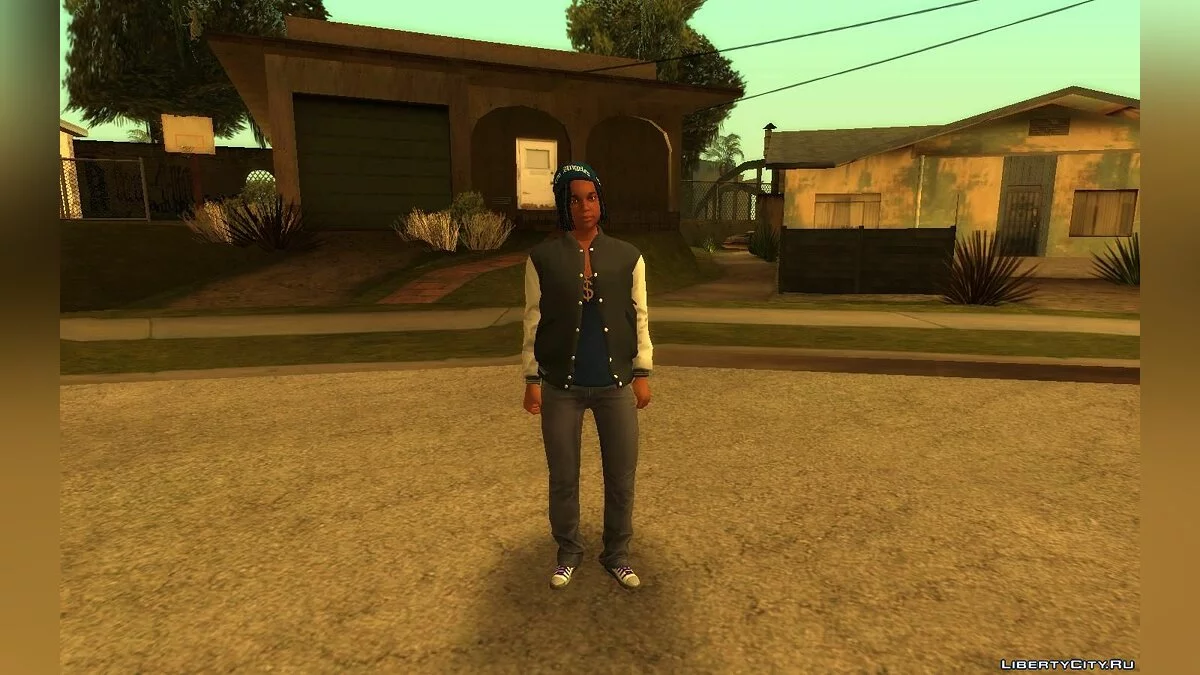 GTA 5 сборник скинов Crips / GTA San Andreas