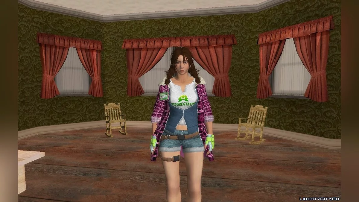 Julia Chang из Tekken 7 / GTA San Andreas