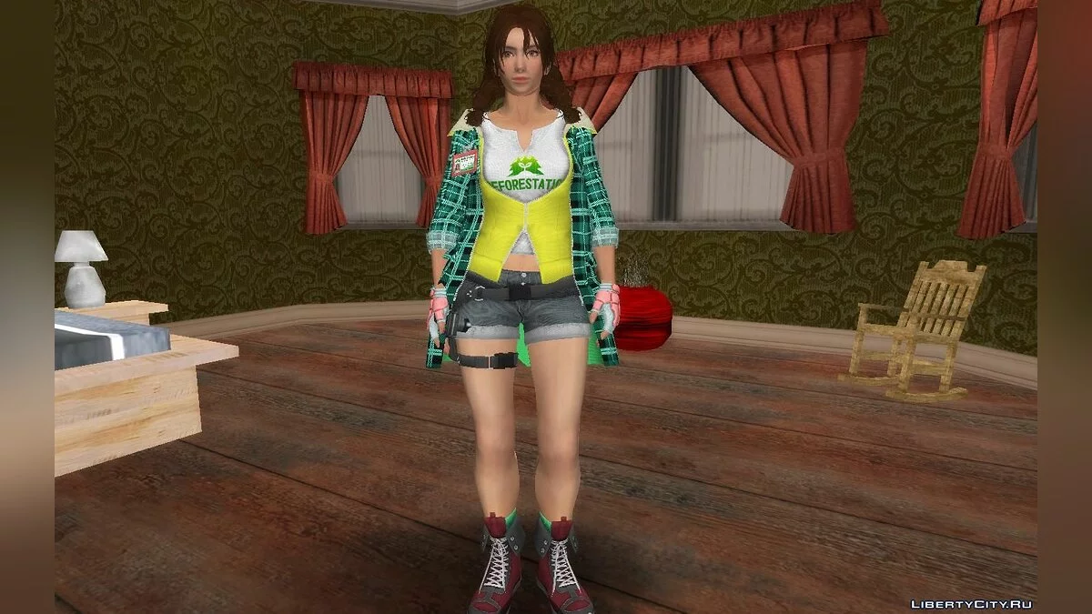 Julia Chang из Tekken 7 / GTA San Andreas
