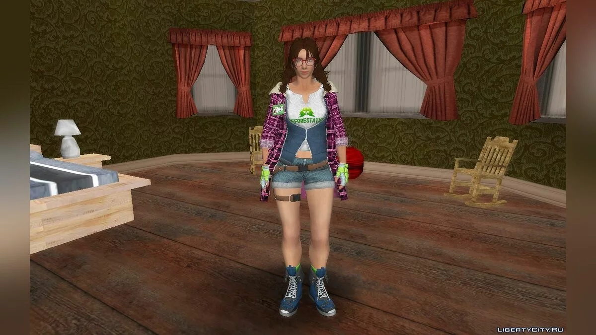 Julia Chang из Tekken 7 / GTA San Andreas