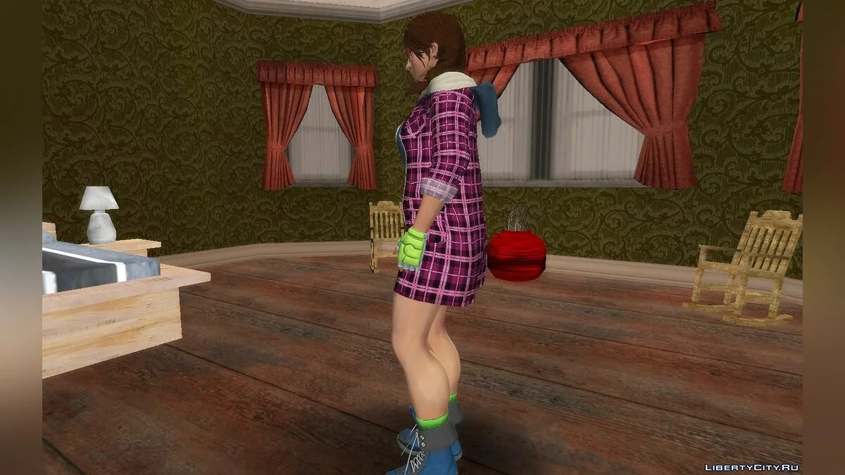 Julia Chang из Tekken 7 / GTA San Andreas