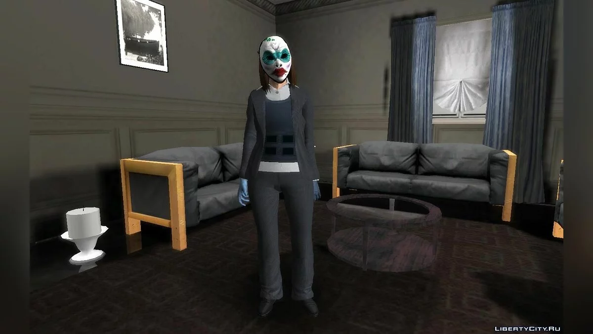 Кловер из игры PAYDAY 2 / GTA San Andreas