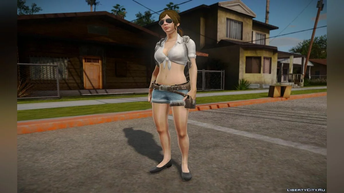 Два скина из игры PUBG / GTA San Andreas