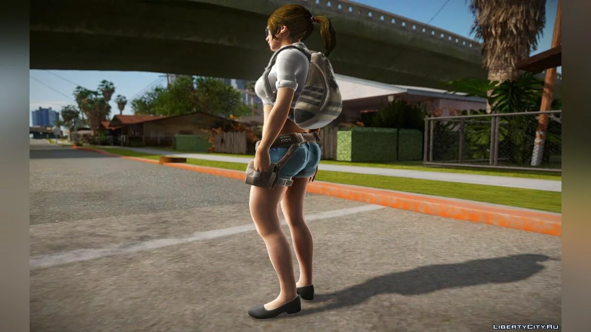 Два скина из игры PUBG / GTA San Andreas