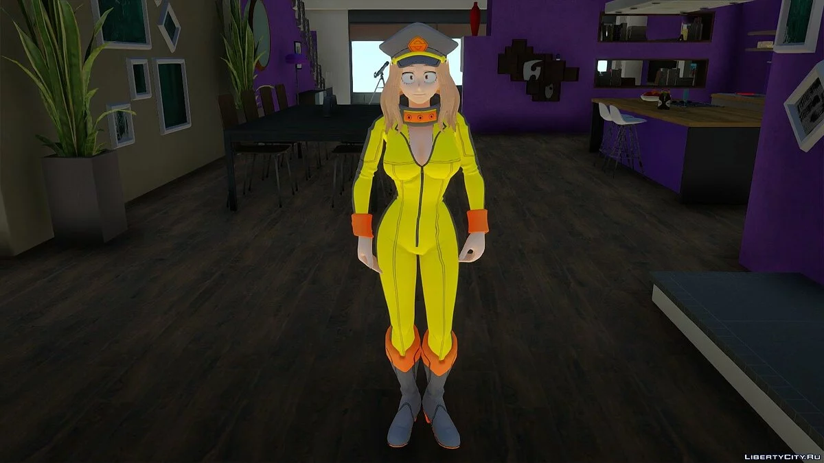 Кеми Уцусими из My Hero One's Justice 2 / GTA San Andreas