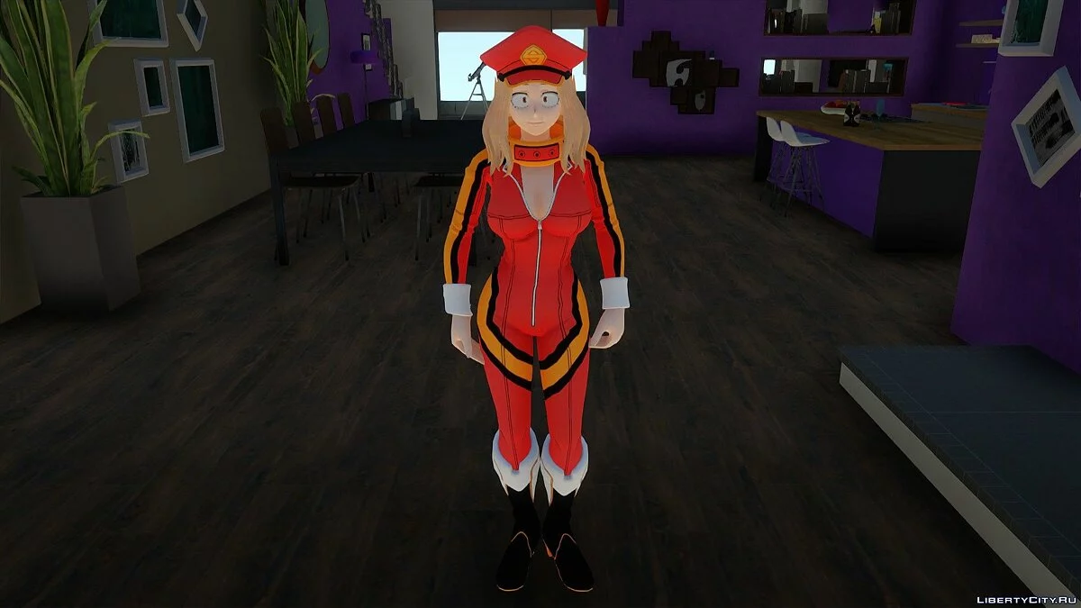 Кеми Уцусими из My Hero One's Justice 2 / GTA San Andreas