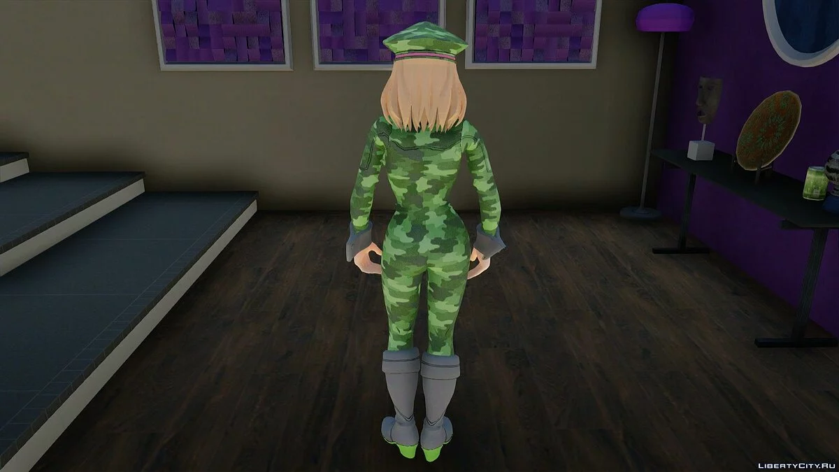 Кеми Уцусими из My Hero One's Justice 2 / GTA San Andreas