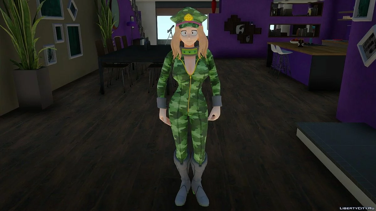 Кеми Уцусими из My Hero One's Justice 2 / GTA San Andreas