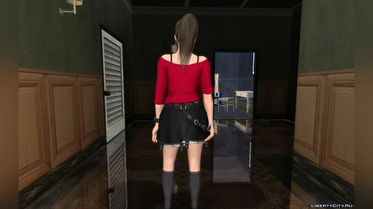 Хитоми в костюме из DOA5LR / GTA San Andreas