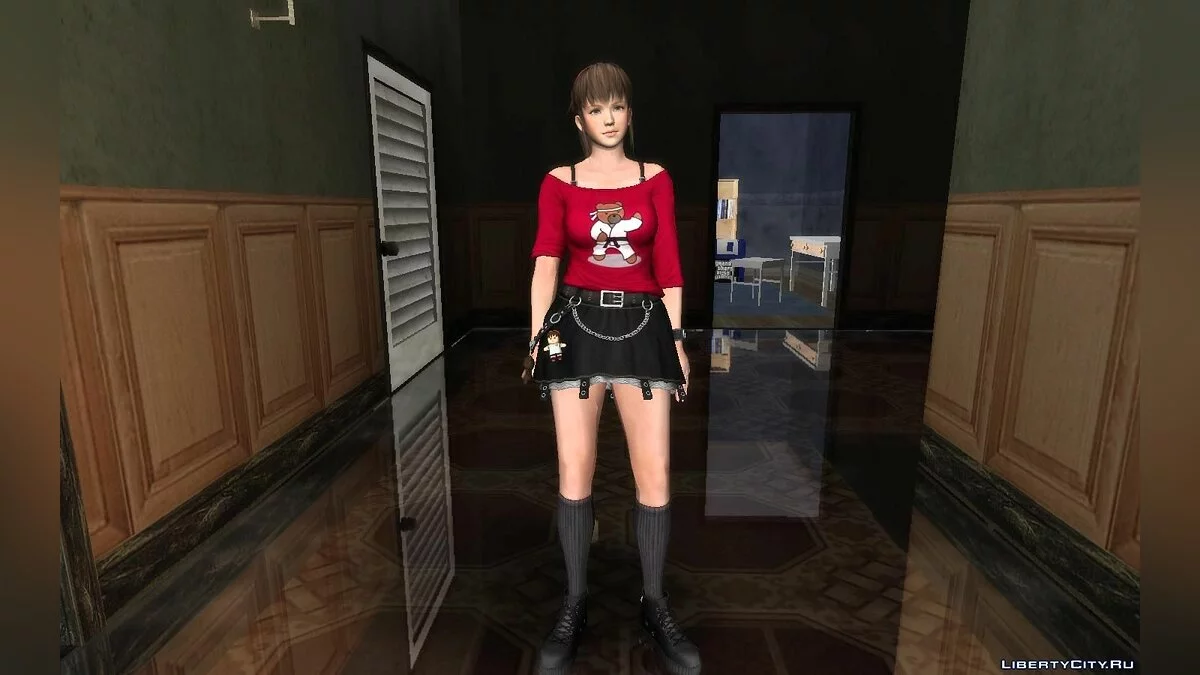 Хитоми в костюме из DOA5LR / GTA San Andreas
