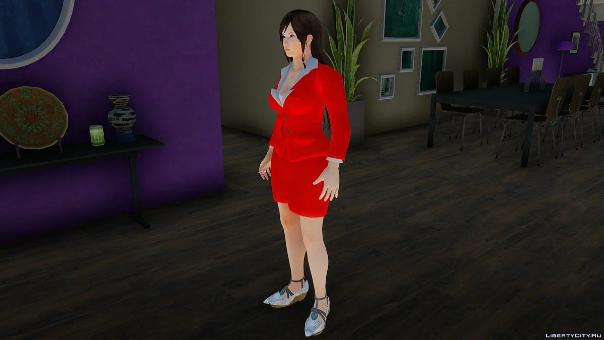 Кокоро в офисной одежде / GTA San Andreas