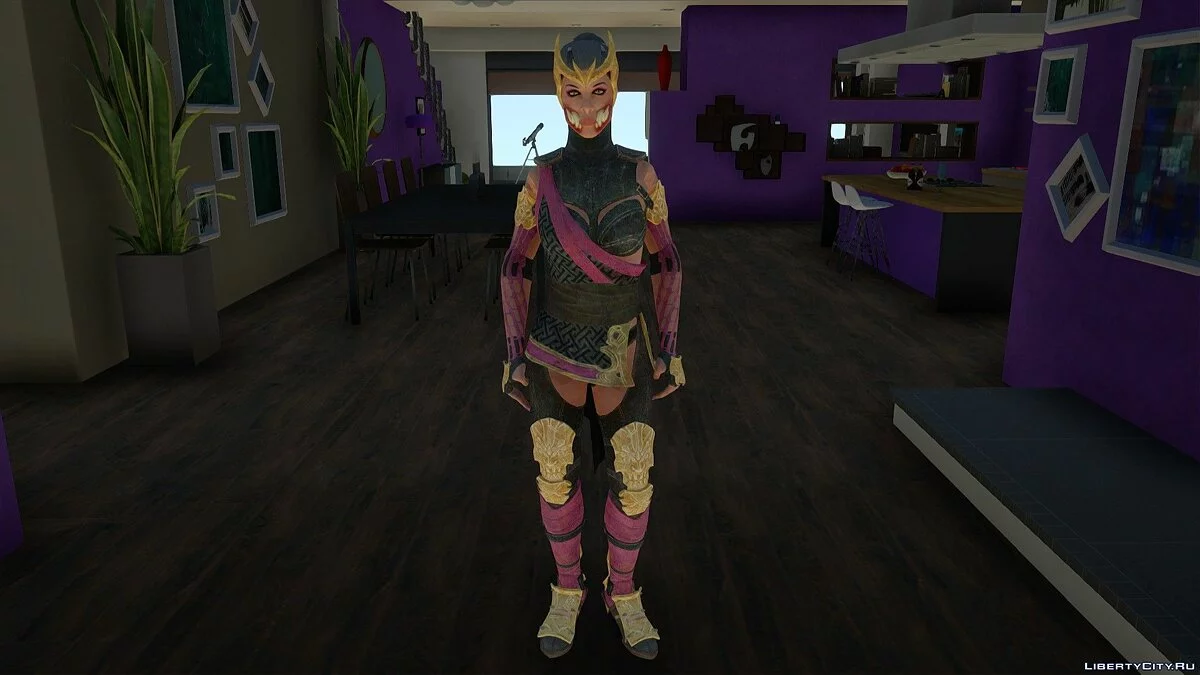 Милина из Mortal Kombat X / GTA San Andreas