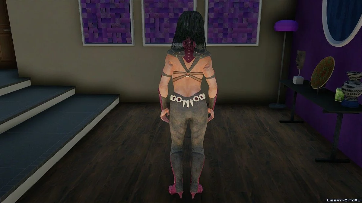 Милина из Mortal Kombat X / GTA San Andreas