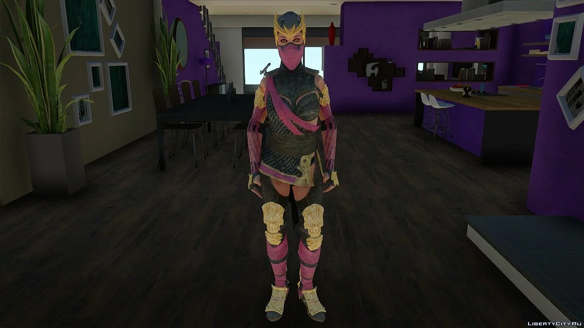 Милина из Mortal Kombat X / GTA San Andreas