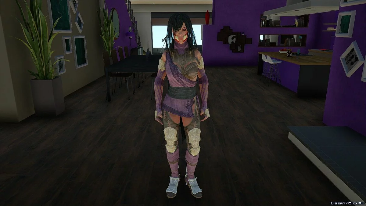Милина из Mortal Kombat X / GTA San Andreas