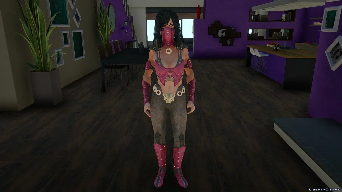 Милина из Mortal Kombat X / GTA San Andreas