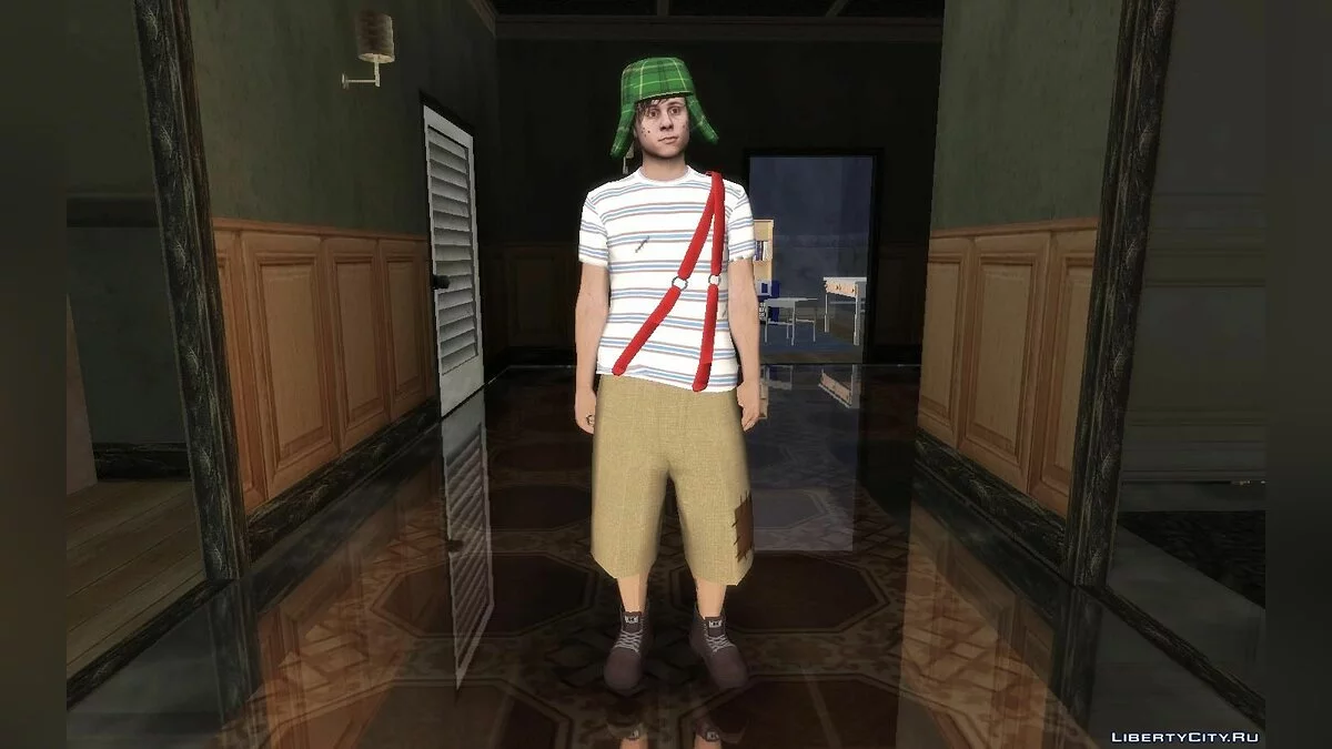 Скины из GTA Online в стиле Эль-Чаво-дель-8 / GTA San Andreas