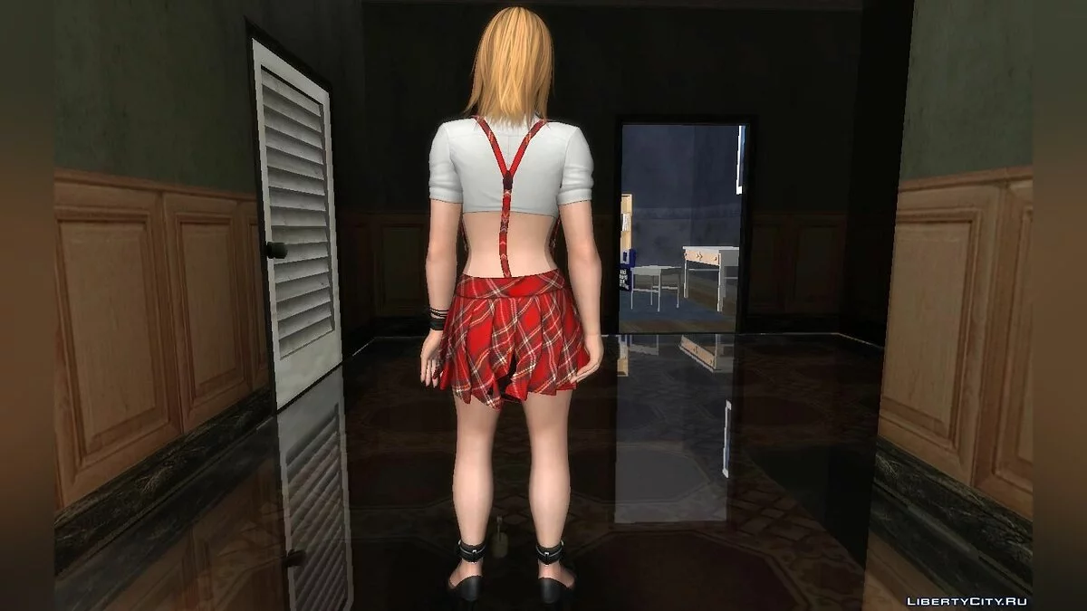 Тина Армстронг школьница из DOA5LR / GTA San Andreas