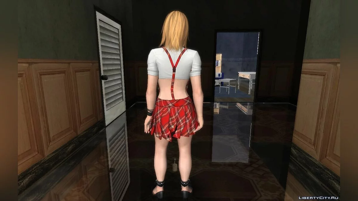 Тина Армстронг школьница из DOA5LR / GTA San Andreas