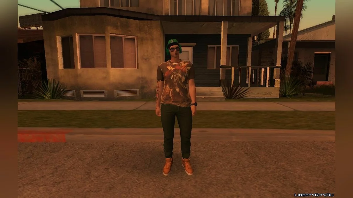 Зеро в повседневной одежде V8 (Сборник скинов) / GTA San Andreas