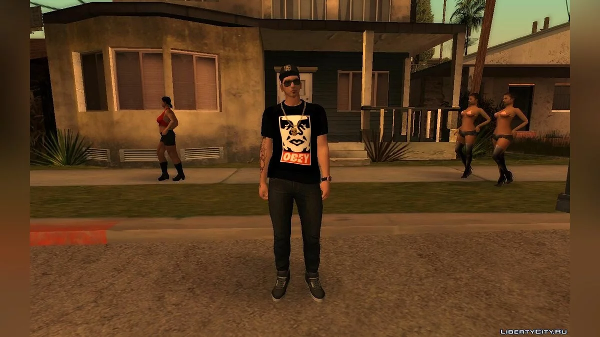 Зеро в повседневной одежде V8 (Сборник скинов) / GTA San Andreas