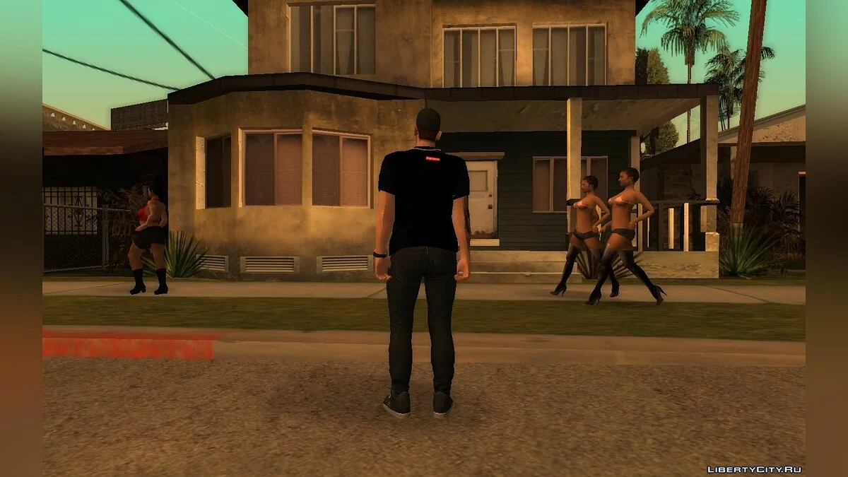 Зеро в повседневной одежде V8 (Сборник скинов) / GTA San Andreas