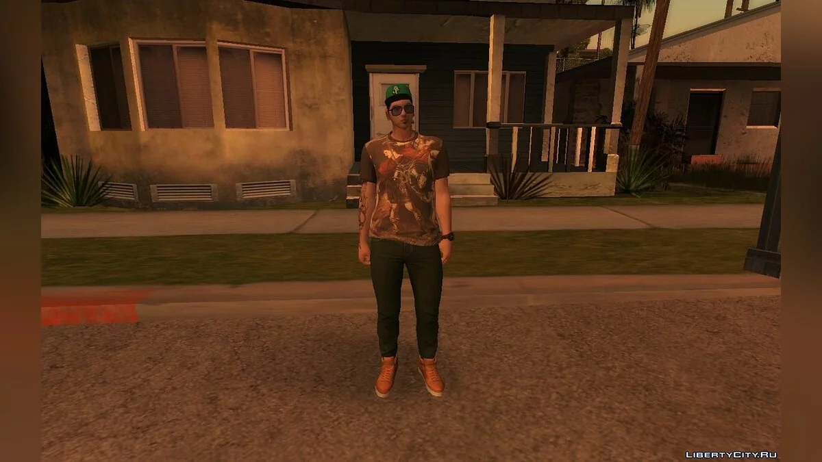 Зеро в повседневной одежде V8 (Сборник скинов) / GTA San Andreas