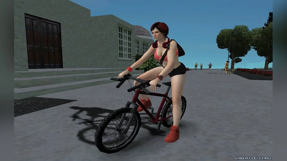 Мила из DOA в спортивном зале (Я боец) / GTA San Andreas