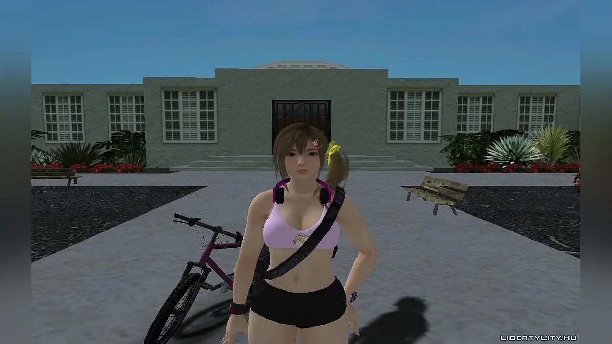 Мисаки из DOAXVV в спортивном зале (Я боец) / GTA San Andreas