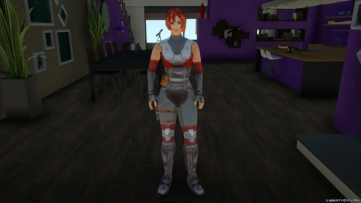 Регина из Dino Crisis / GTA San Andreas