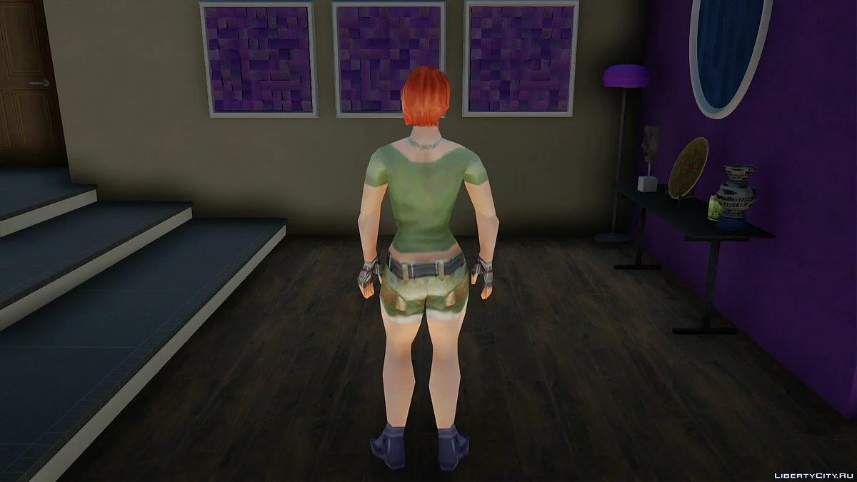 Регина из Dino Crisis / GTA San Andreas