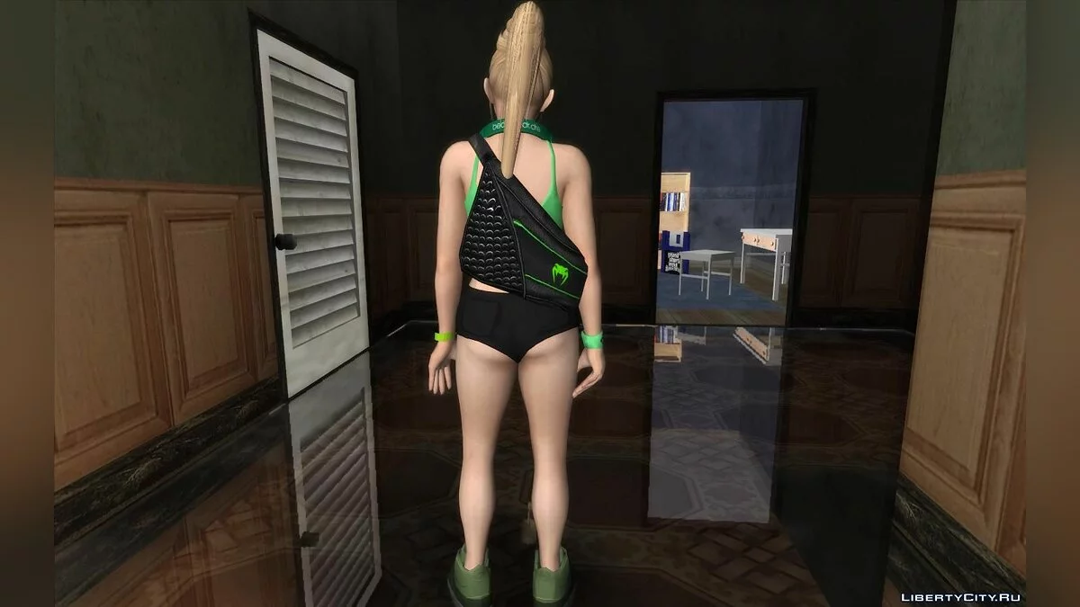 Рэйчел из DOA в спортивном зале (Я боец) / GTA San Andreas